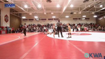 61 lbs Rr Rnd 2 - Waylon Ward, Warner Eagles Youth Wrestling vs Lorraine Nealy, Berryhill Wrestling Club