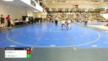 132 lbs Consi Of 8 #1 - Jabrier Hogan, Georgia vs Owen Henning, Georgia