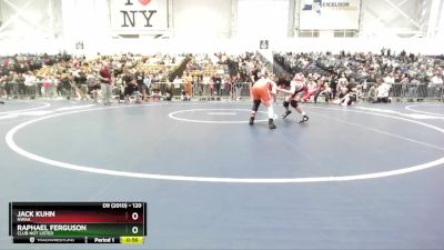 120 lbs Cons. Round 2 - Raphael Ferguson, Club Not Listed vs Jack Kuhn, NWAA