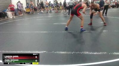 138 lbs Finals (2 Team) - Murk Romano, 84 Athletes vs Landon Andel, Full Circle