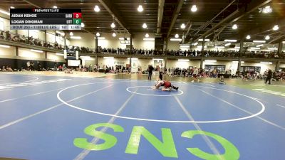 118Blue lbs Rr Rnd 1 - Aidan Kehoe, Garden City vs Logan Dingman, Little Falls