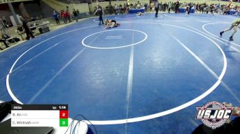 85 lbs Semifinal - Brian An, Hub City Wrestling vs Camden Whitnah, Harrah Little League Wrestling