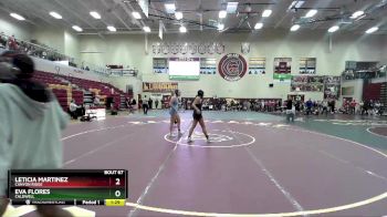 132 lbs Champ. Round 1 - Eva Flores, Caldwell vs Leticia Martinez, Canyon Ridge