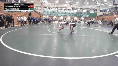 126 lbs Champ. Round 2 - Trevor Nicholson, Great Oak vs Mason Kendall, Spanish Springs
