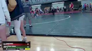 152 lbs Round 1 (10 Team) - Sebastian Crow, CIAW vs J.J. Martinez, Pace WC