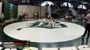 138 lbs Semifinal - Jason Torres, Malvern Prep vs Tyler Stephens, Mount Saint Joseph