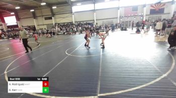 130 lbs Round Of 32 - Andrew Rodriguez, Martinez School Of Wrestling vs Garrett Kerr, Horizon