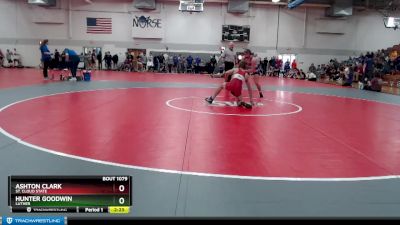 Elite 133 lbs Cons. Round 3 - Ashton Clark, St. Cloud State vs Hunter Goodwin, Luther