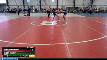 Elite 125 lbs Cons. Round 3 - Treyton Ackman, Upper Iowa vs Wiley Jessup, Loras