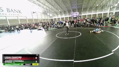 74 lbs Semis & Wb (16 Team) - Andrew O?Donnell, Mat Demons vs Logan Crawford, Salem Elite Wrestling