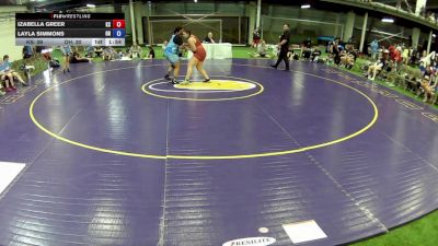 235 lbs Izabella Greer, Kansas vs Layla Simmons, Ohio
