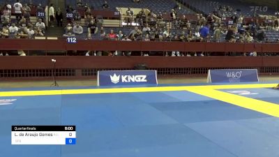 Lucas De Araujo Gomes vs Diego Santana Do Espírito Santo 2024 Pan IBJJF Jiu-Jitsu No-Gi Championship