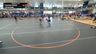 157 lbs Champ. Round 3 - Jonathan Moreno, Gladiator Wrestling vs Collin Hamm, .