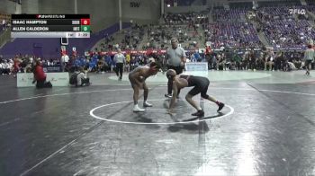 125 lbs Quarters & 1st Wb (16 Team) - Isaac Hampton, Southern Oregon vs Allen Calderon, Indiana Tech