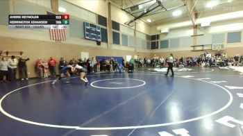 125lbs Cons. Round 2 - Kerrington Johansen, Tonasket (Girls) vs Averie Reynolds, Black Hills (Girls)