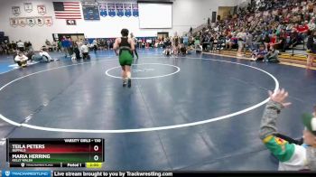 130 lbs Quarterfinal - Maria Herring, Kelly Walsh vs Teila Peters, Buffalo