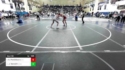 189 lbs Round Of 32 - Andrew Pendlebury, St. Christopher's School vs Joseph Nemeth, St. Edward