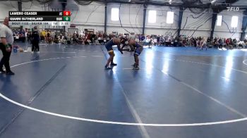 Silver 184 lbs Cons. Round 2 - Lamero Ceaser, Augustana (IL) vs Gianni Sutherland, Hawkeye Community College