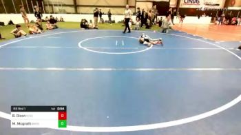 70 lbs Rr Rnd 1 - Brooke Dixon, KT Kidz vs Micah Mcgrath, Smittys Barn