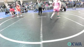 150 lbs Rr Rnd 1 - Bailey Shaver, Comanche Takedown Club vs Cora Horste, Lone Grove Takedown Club