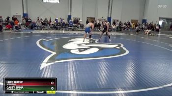 149 lbs Cons. Round 2 - Casey Spina, Elizabethtown vs Luke Burke, Scranton