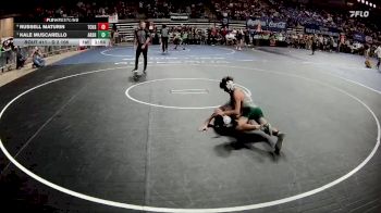 D 2 106 lbs Semifinal - Kale Muscarello, Archbishop Shaw vs Russell Maturin, Teurlings Catholic