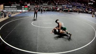 D 2 106 lbs Semifinal - Kale Muscarello, Archbishop Shaw vs Russell Maturin, Teurlings Catholic