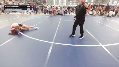 125 lbs Cons. Sub-semis - Alyssa Graciano, Victory Wrestling-Central WA vs Elizabeth Pamanian, Lake Stevens Wrestling Club