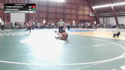 119 lbs Round Of 16 - Logan Pascarella, Ascend Wrestling Academy vs Ethan Kadish, Newton South