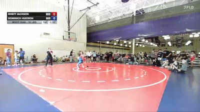 78 lbs Semifinal - Rhett Jackson, Rockmart Takedown Club vs Dominick Huitron, Backyard Bullies Wrestling Club