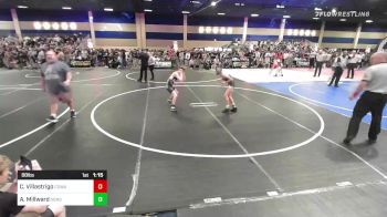 88 lbs Round Of 16 - Casen Villastrigo, Cowa vs Asher Millward, Sons Of Atlas