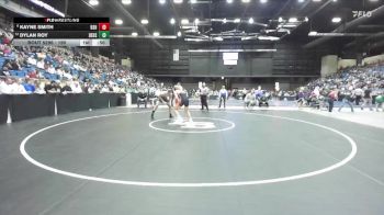 190 lbs Cons. Round 2 - Kayne Smith, Bonner Springs HS vs Dylan Roy, DeSoto HS