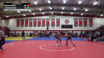 197 lbs Cons. Round 2 - Nester Arriaga, Fresno City College vs Dennis Iraheta, Cerritos College