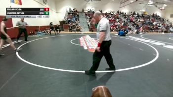 144 lbs 5th Place Match - Edgar Sosa, Jackson Hole vs Hunter Glynn, Kelly Walsh