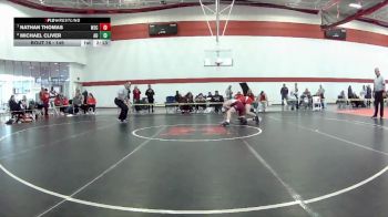 149 lbs 3rd Place Match - Nathan Thomas, Washington And Jefferson College vs Michael Cliver, Arcadia University