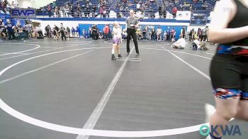 Round Of 16 - Cooper Vansyckle, Bridge Creek Youth Wrestling vs Eralynn Slaton, Bristow Youth Wrestling