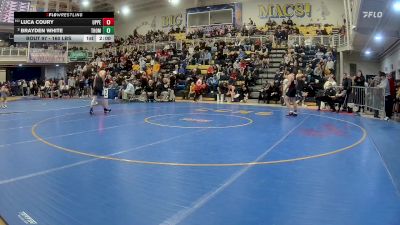 160 lbs Round Of 16 - Luca Coury, Upper St. Clair vs Brayden White, Thomas Jefferson