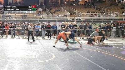 150 1A Cons. Round 3 - Noah Leota, SLAM Academy (Tampa) vs Troy Thaxton, Wakulla Hs