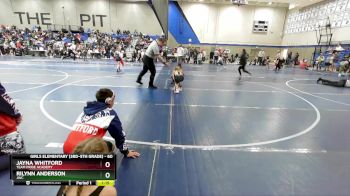 60 lbs Semifinal - Jayna Whitford, Team Pride Academy vs Rilynn Anderson, JWC