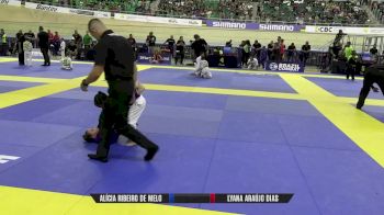 Lyana Araújo Dias vs Alícia Ribeiro De Melo 2026 IBJJF Sul-Americano Criancas