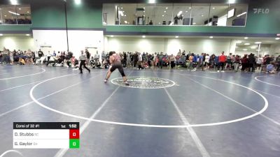 215 lbs Consi Of 32 #1 - Gavin Gaylor, OH vs Davis Stubbs, SC