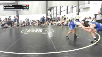 120 lbs Rr Rnd 9 - Reed Lynch, CT Whale - K8 vs Mason Brown, Revival - K8