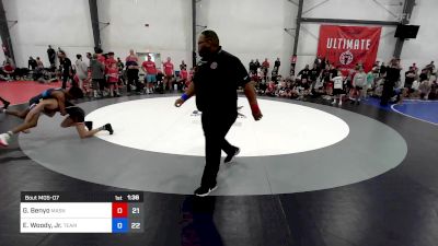 90 lbs Rr Rnd 3 - Gabe Benyo, Mat Assassins vs Eddie Woody, Jr., Team Dynasty