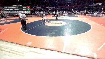 2A 113 lbs 5th Place Match - Paxton Valentine, Morris vs Jackson Marlett, Crystal Lake (Central)