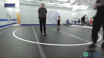 46 lbs Consi Of 8 #2 - Brantley Clipper, Norman North vs Michael Fabela, Chickasha Wrestling