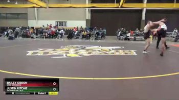 149 lbs Cons. Round 2 - Justin Ritchie, Baldwin Wallace vs Bailey Gibson, Ohio Northern