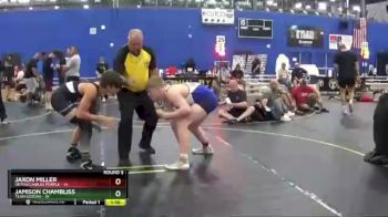 150 lbs Round 5 (6 Team) - Jamison Chambliss, Team Gotcha vs Jaxon Miller, Untouchables Purple