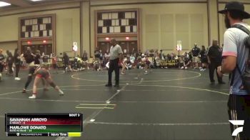 118 lbs Round 2 (4 Team) - Marlowe Donato, Elite NJ Blue vs Savannah Arroyo, K-Select