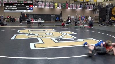 74 lbs Cons. Semis - Sage Ratliff, Big Game Wrestling Club vs Graham Meyer, Sebolt Wrestling Academy