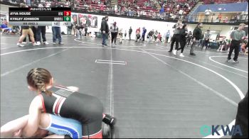 52-55 lbs Rr Rnd 3 - Ayva House, Hinton Takedown Club vs Kynley Johnson, Division Bell Wrestling